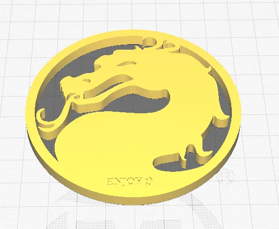 Móc khóa Mortal Kombat độc đáo từ Fusion 360 - Image 1