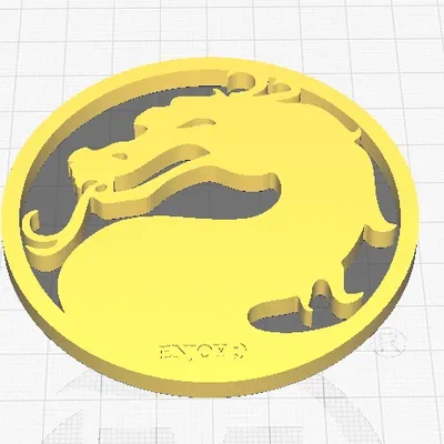 Móc khóa Mortal Kombat độc đáo từ Fusion 360