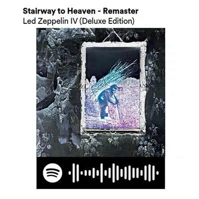 Móc khóa bài hát Stairway to Heaven - Led Zeppelin IV