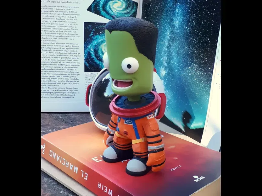 Jebediah Kerman trong bộ đồ IVA từ Kerbal Space Program - Image 10