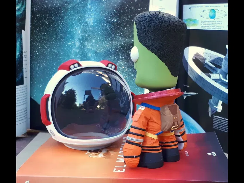 Jebediah Kerman trong bộ đồ IVA từ Kerbal Space Program - Image 17