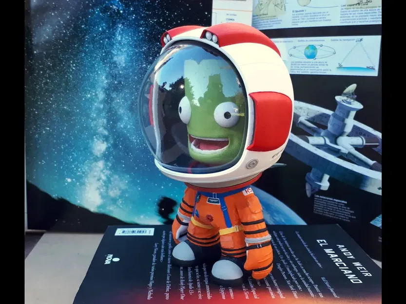 Jebediah Kerman trong bộ đồ IVA từ Kerbal Space Program - Image 20