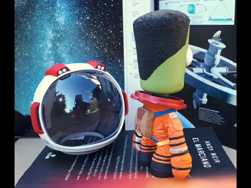 Jebediah Kerman trong bộ đồ IVA từ Kerbal Space Program - Image 23