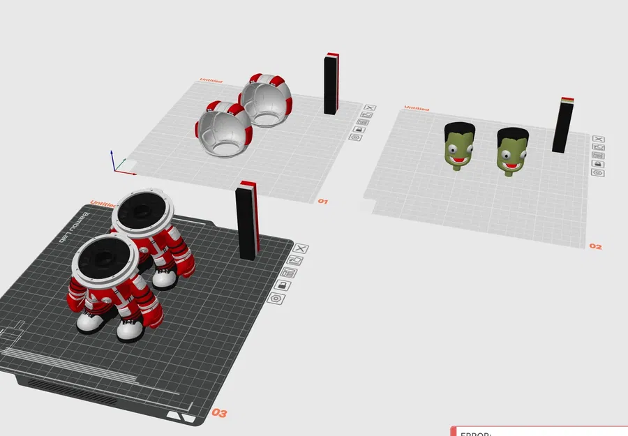 Nhân vật Kerbal đa sắc màu từ Kerbal Space Program - Image 3