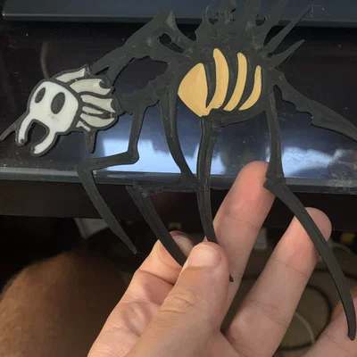 Mô hình nhân vật Hollow Knight và các nhân vật phụ trợ