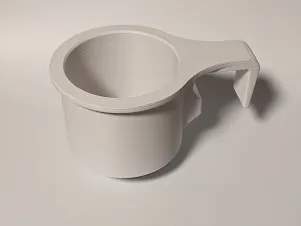 Giá đỡ cốc gắn vào lan can tàu pontoon dễ in - Image 2