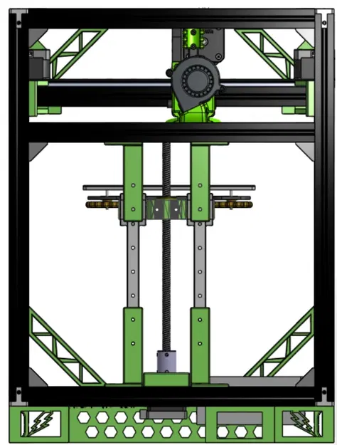Bộ chuyển đổi CoreXY KP Core V2 cho máy in KP3S - Image 4
