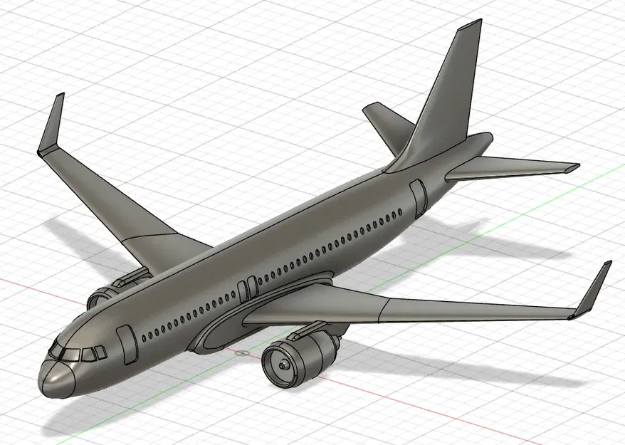 Mô hình máy bay Airbus A320 NEO tỉ lệ 1:400 - Image 1
