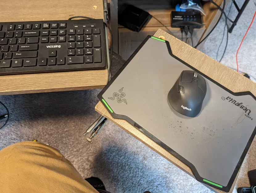 Kệ để chuột và bàn phím điều chỉnh chiều cao - Image 3