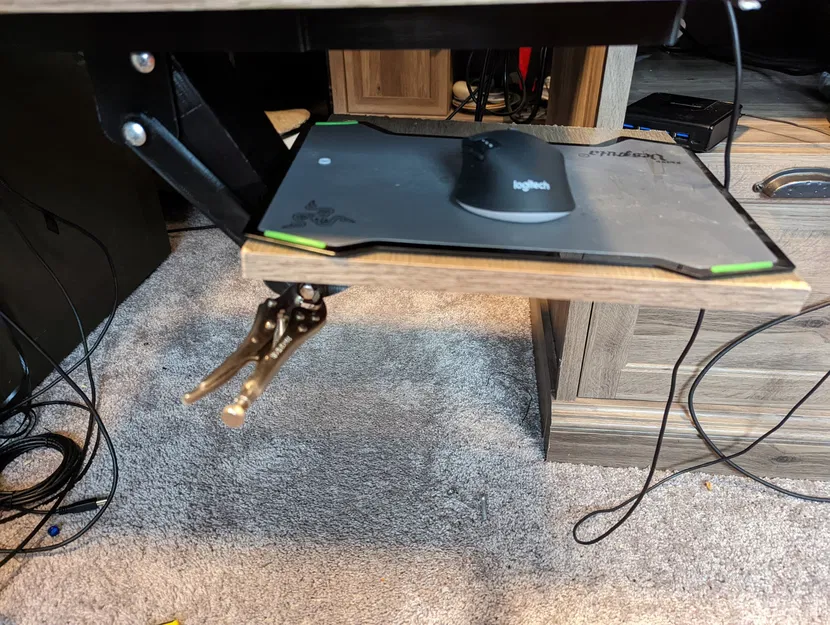 Kệ để chuột và bàn phím điều chỉnh chiều cao - Image 4