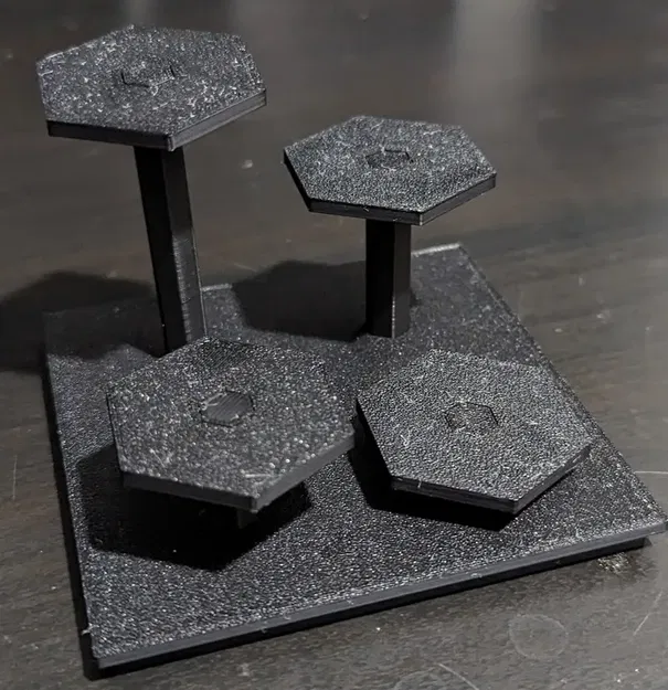 Giá đỡ tầng cho các nhân vật nhỏ 1.5 inch - Image 4