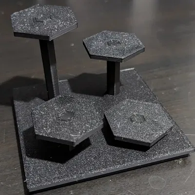 Giá đỡ tầng cho các nhân vật nhỏ 1.5 inch