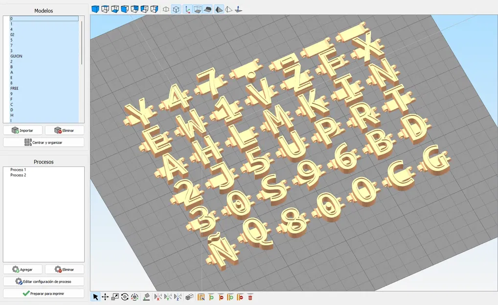 Bảng chữ cái và số hoàn chỉnh có thể điều chỉnh - Image 6