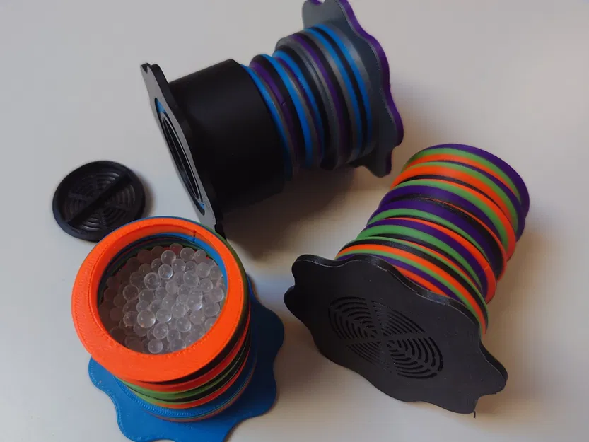 Giá đỡ cuộn điều chỉnh cho gel silica - Image 1