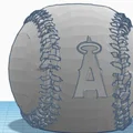 Cốc bút có logo Los Angeles Angels của Anaheim - Thumbnail 2