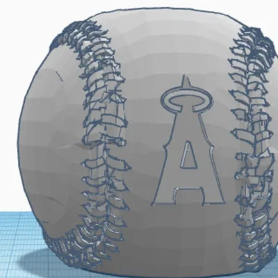 Cốc bút có logo Los Angeles Angels của Anaheim
