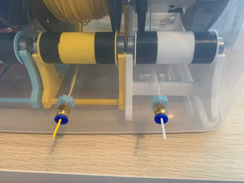 Hộp khô cho 4 cuộn filament 1KG tự chế - Image 10