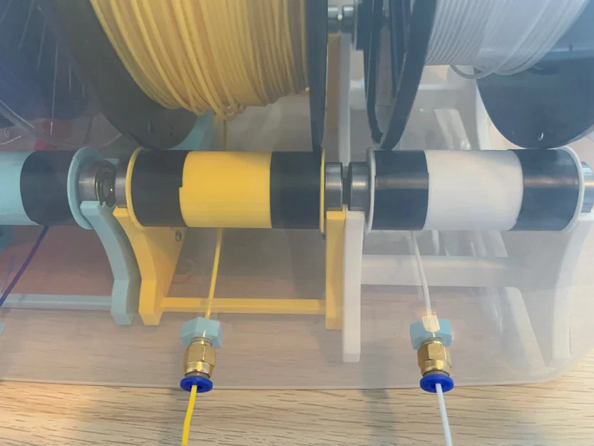 Hộp khô cho 4 cuộn filament 1KG tự chế - Image 12