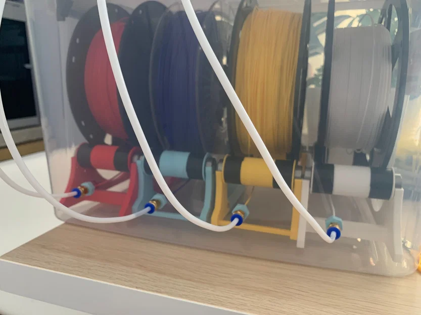 Hộp khô cho 4 cuộn filament 1KG tự chế - Image 23