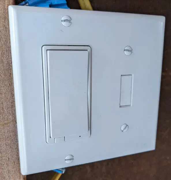 Công tắc tắt mở American Toggle Blank cho tường - Image 2