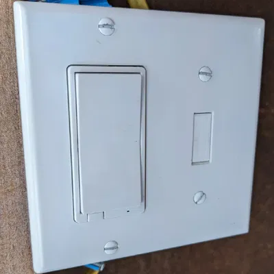 Công tắc tắt mở American Toggle Blank cho tường