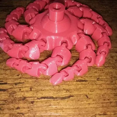 Bạch tuộc lắc đầu dễ thương cho trẻ em