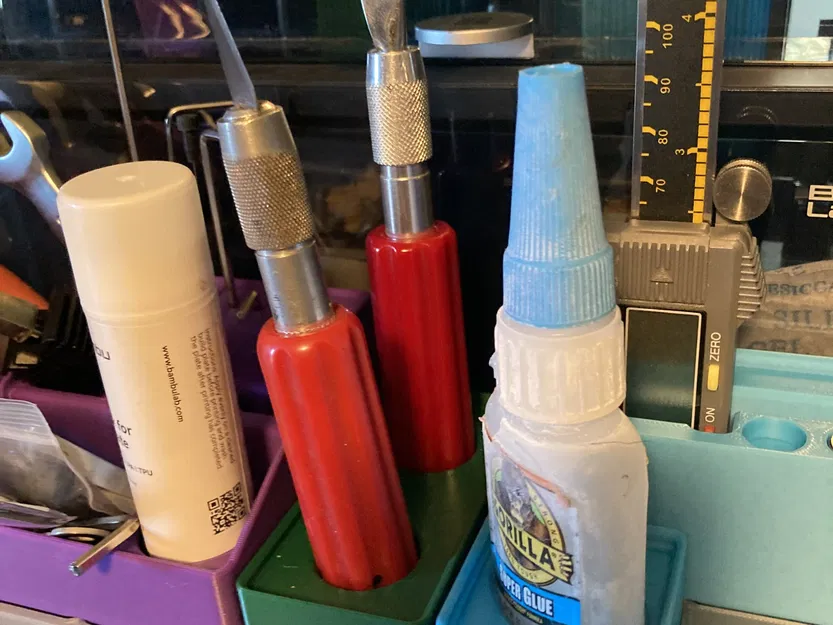 Giá đỡ lưỡi dao Exacto Knife cho 2 thân dao nặng - Image 1