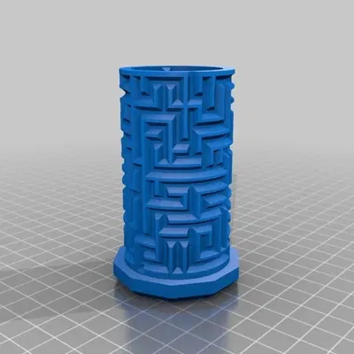 Hộp đố hình búp bê Matryoshka kiểu mê cung