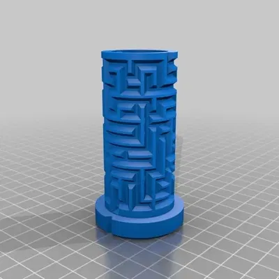 Hộp đố hình búp bê Matryoshka kiểu mê cung