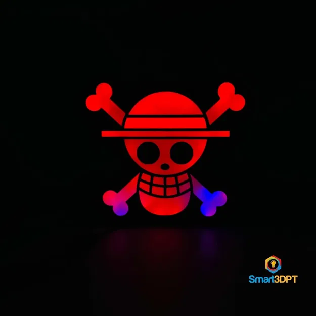 Đèn LED Luffy One Piece dễ in 3D - Image 4