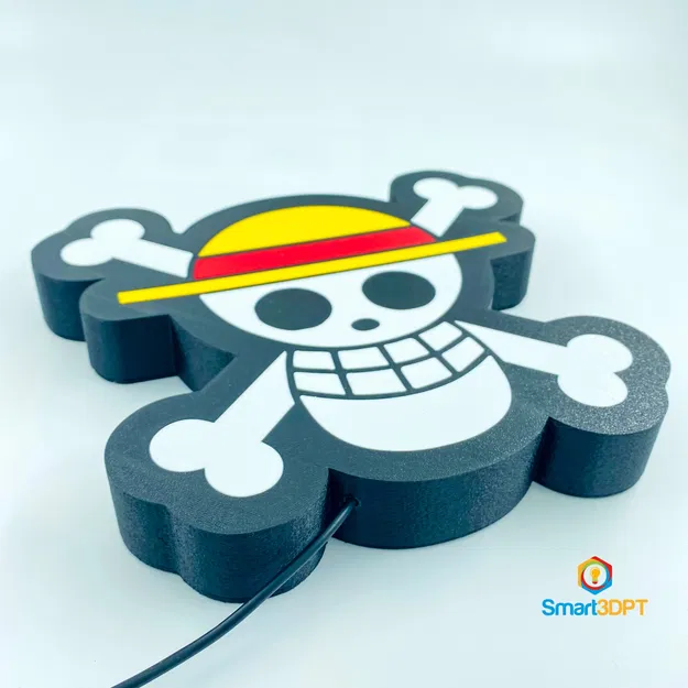 Đèn LED Luffy One Piece dễ in 3D - Image 8