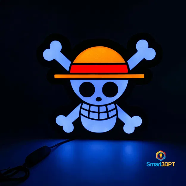 Đèn LED Luffy One Piece dễ in 3D - Image 10