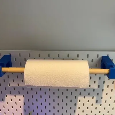 Giá đỡ giấy ăn cho hệ thống Ikea Skadis