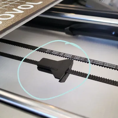 Giá đỡ Y-Stop gắn dây GT2 cho máy in 3D SOVOL SV06