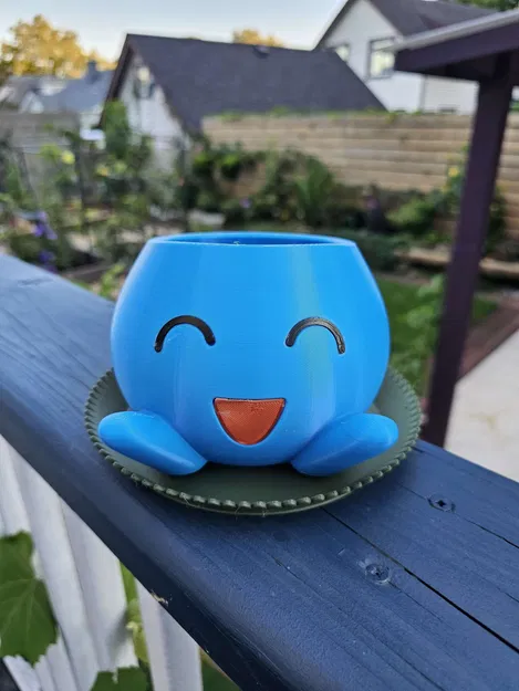 Chậu cây Oddish Pokemon tùy chỉnh in 3D - Image 3