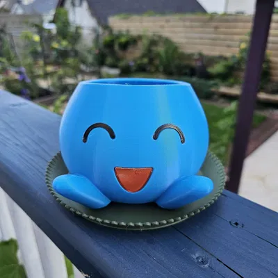 Chậu cây Oddish Pokemon tùy chỉnh in 3D