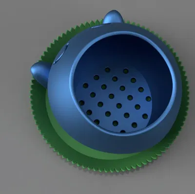 Chậu cây Oddish Pokemon tùy chỉnh in 3D