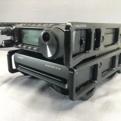 Giáp và Ray cho Đài Yaseu FT-891 và Bộ Tuner Yaseu FC-50