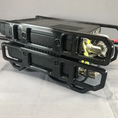 Giáp và Ray cho Đài Yaseu FT-891 và Bộ Tuner Yaseu FC-50