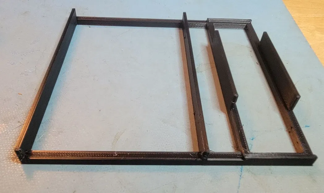 Giá đỡ cho máy phát Hermes Lite 2 và ampli Hard Rock 50 - Image 3