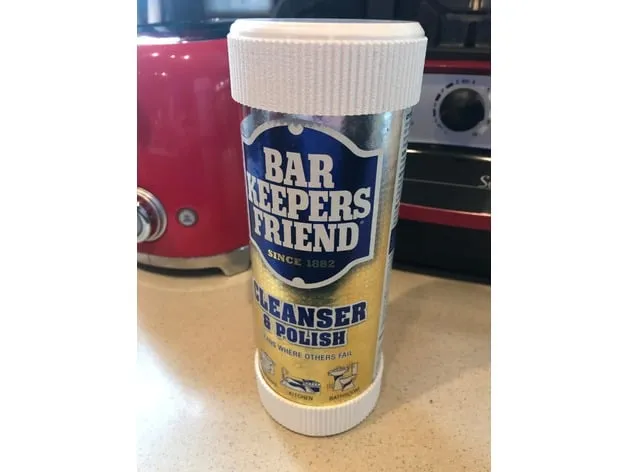 Nắp và đáy cho hộp Bar Keepers Friend 21 oz - Image 1