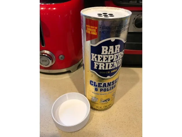 Nắp và đáy cho hộp Bar Keepers Friend 21 oz - Image 3