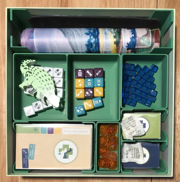 Bộ tổ chức chèn cho trò chơi bảng Paleo Vet - Image 1