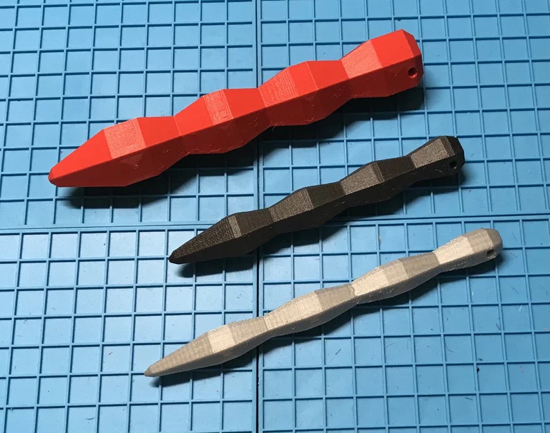 Kubotan in 3D - Thiết bị tự vệ có thể in được - Image 3