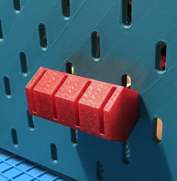 Giá đỡ thẻ SD hình lục giác cho bảng Skadis - Image 2