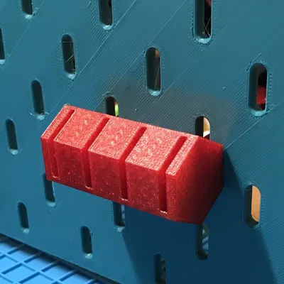 Giá đỡ thẻ SD hình lục giác cho bảng Skadis