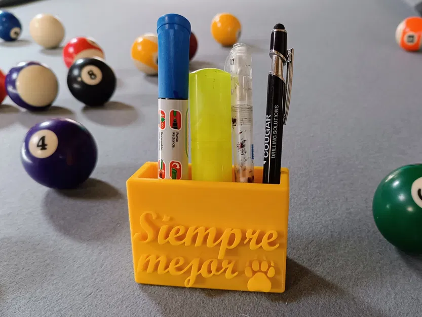 Giá đỡ bút cho đội cub scout - Portalápices de Lobatos - Image 1