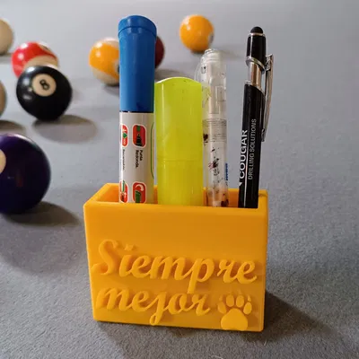 Giá đỡ bút cho đội cub scout - Portalápices de Lobatos