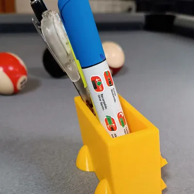 Giá đỡ bút cho đội cub scout - Portalápices de Lobatos