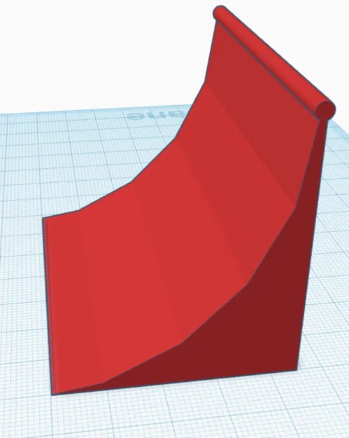 Ramp trượt với thanh grind dành cho Tech Deck - Image 1